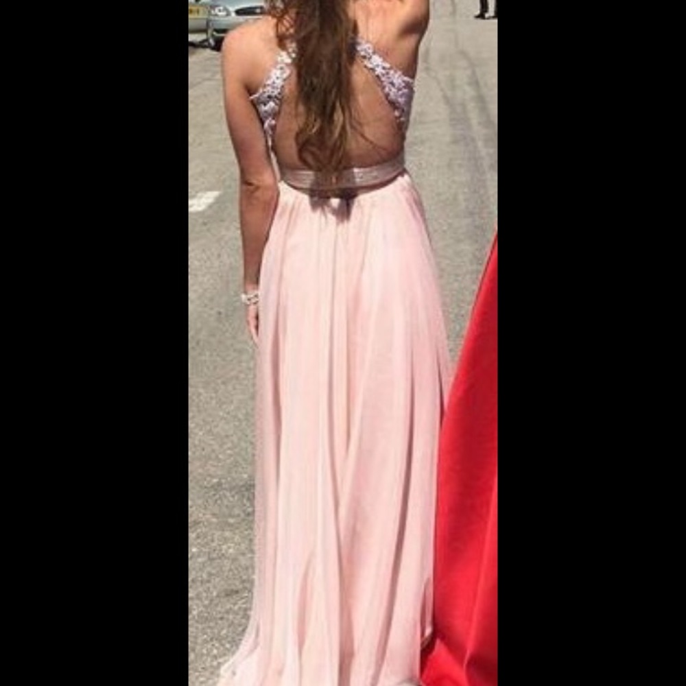 Size 0-2 Light Pink Prom Dress💗🌸